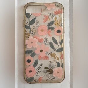 iPhone SE phone case Rifle Paper Co wildflower design